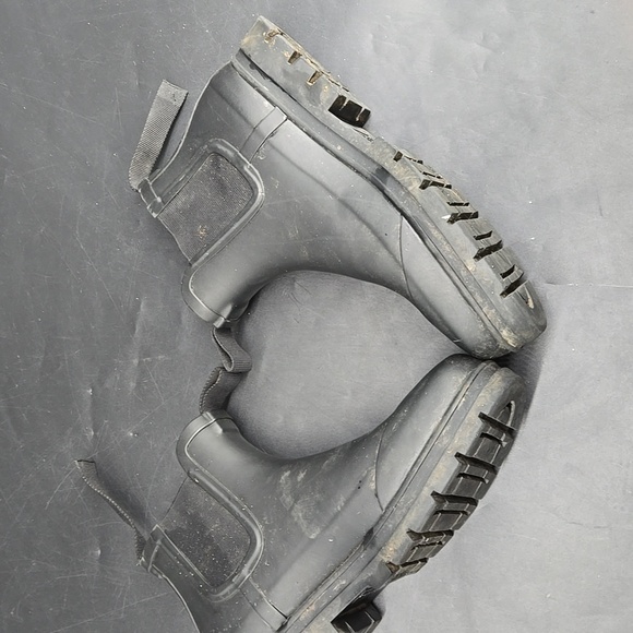 Everlane  The Rain Boot Ankle Rubber Slip On Black Size 8 - Picture 10 of 14